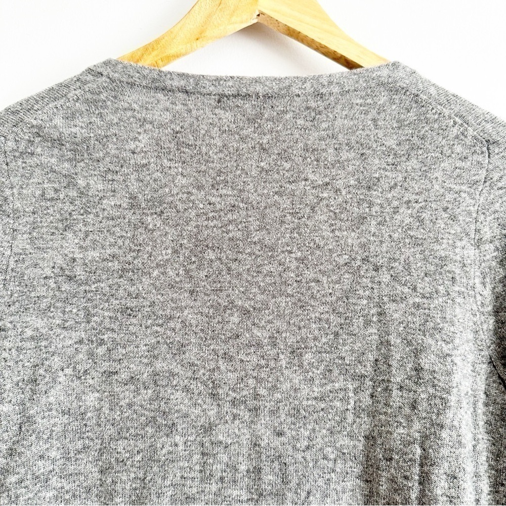 J.Crew Wool and Cashmere Blend Size S Grey with Gold Color Details - Picture 4 of 8